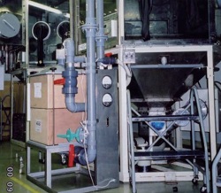 ディーゼル排気曝露装置の写真