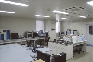実験室の写真