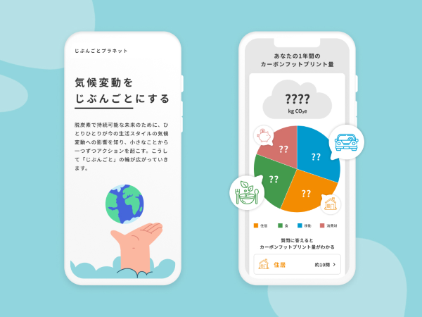 Code for Japanが実装・サービス提供するWebアプリの画面例の画像